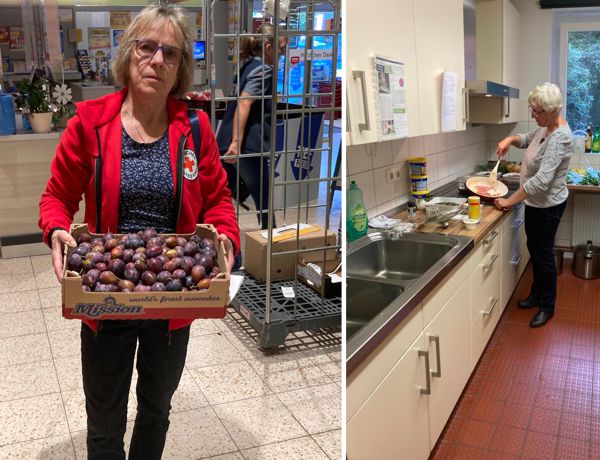 Lebensmitteleinkauf und zubereitung